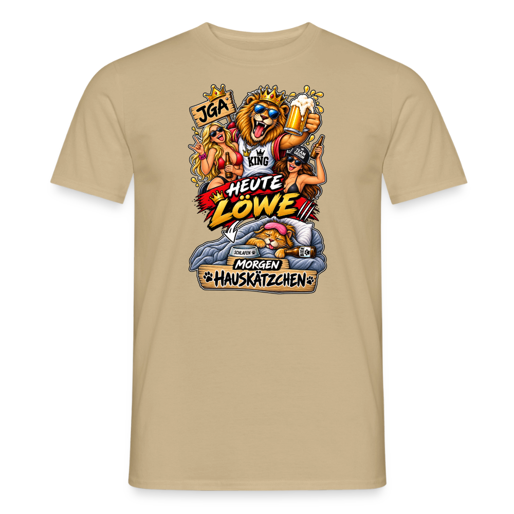 SSW2904Heute Loewe morgen Hauskätzchen - Sandbeige