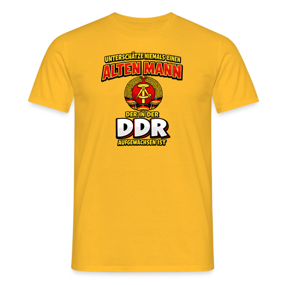 SSW2810 UNTERSCHÄTZE NIEMALS EINEN ALTEN MANN... - Gelb