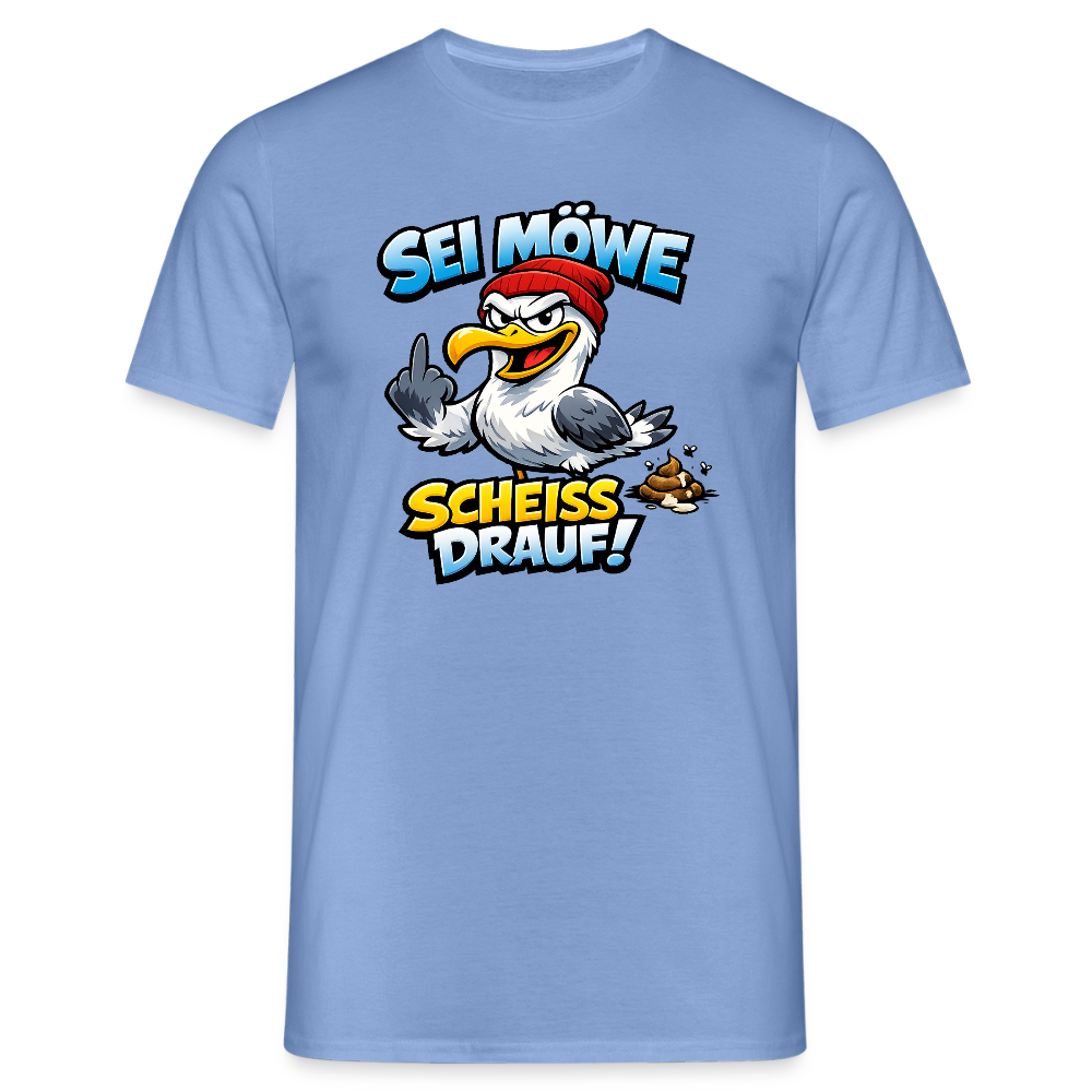 SSW2719SEI MÖWE SCHEISS DRAUF! - Carolina Blue