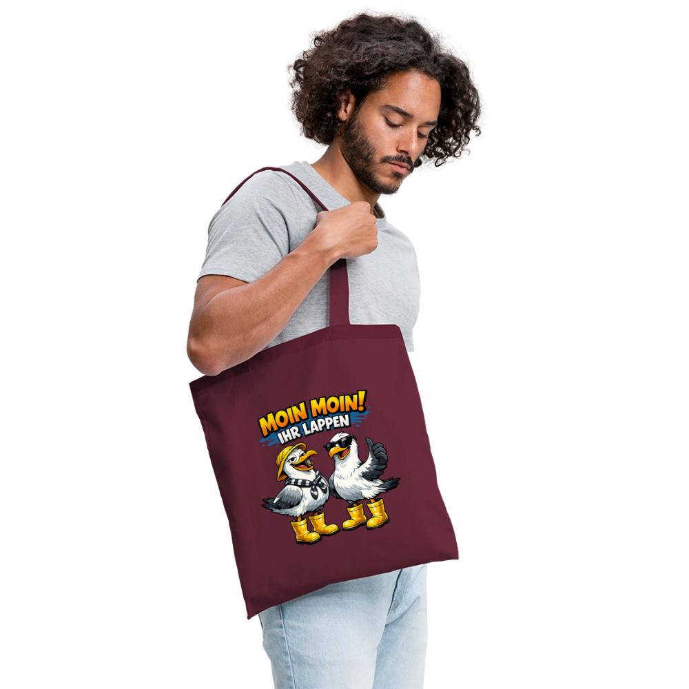 SSW2730 MOIN MOIN IHR LAPPEN - Burgunderrot