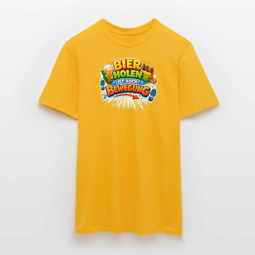 SSW2779 BIER HOLEN IST AUCH BEWEGUNG - Gelb