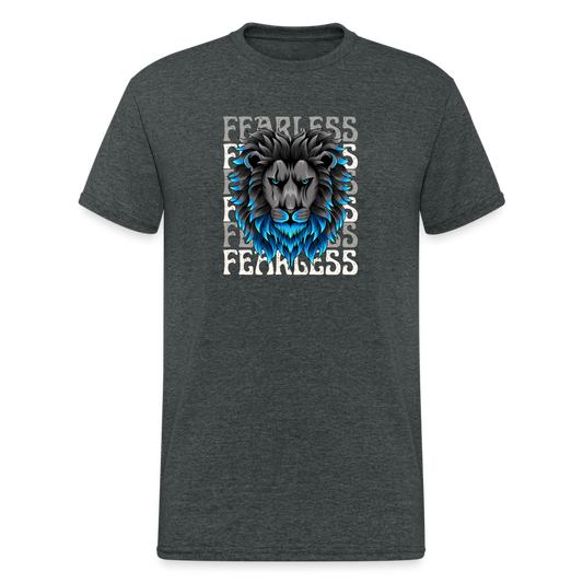 SSW2304Loewe_Blau Fearless - Dunkelgrau meliert