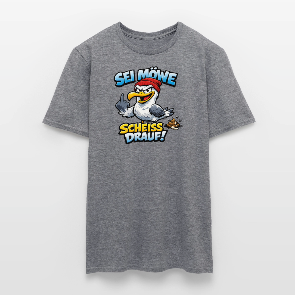 SSW2719SEI MÖWE SCHEISS DRAUF! - Graphit meliert