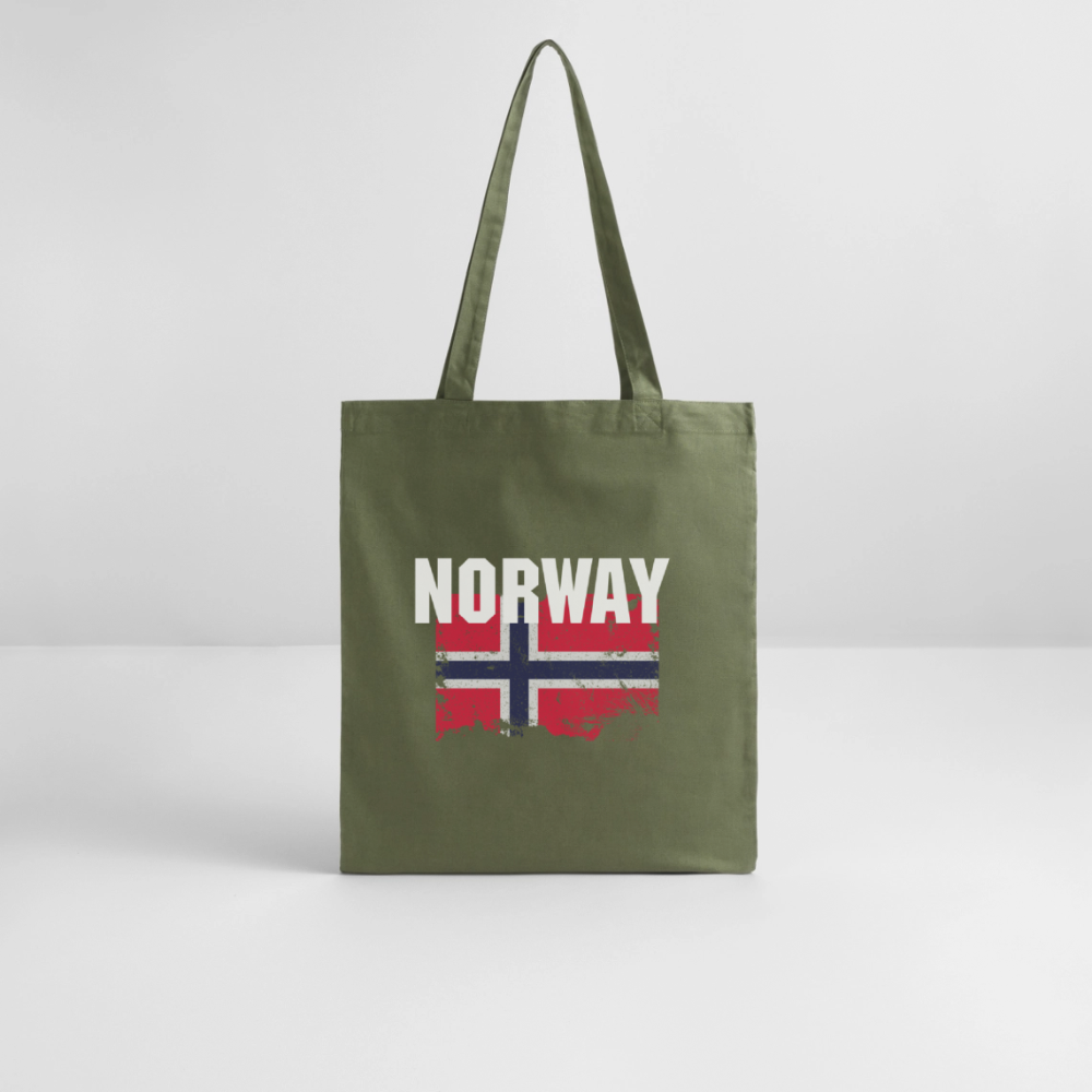 SSW2528 Stofftasche Flag of Norway - Khaki