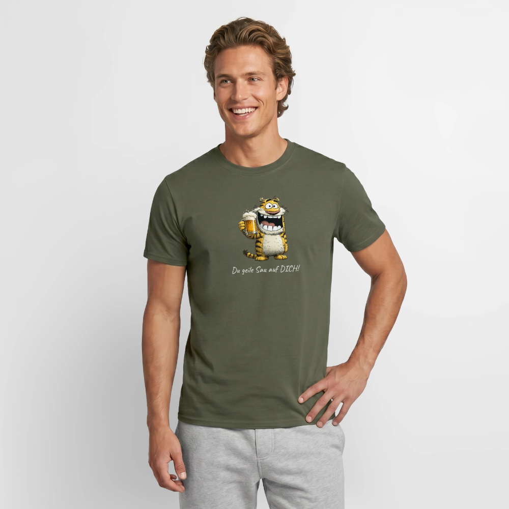 SSW2885Du geile Sau auf Dich! - Militärgrün