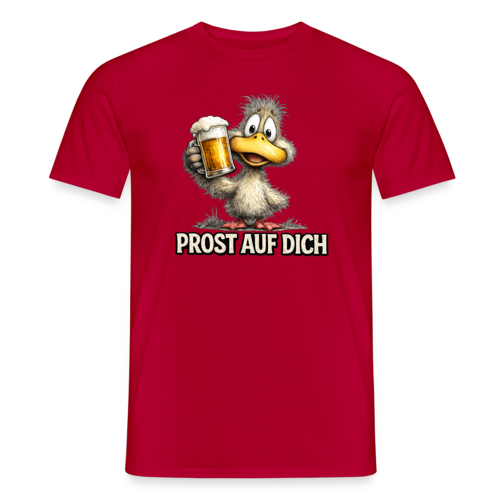 SSW2880Ente Prost auf dich - Rot