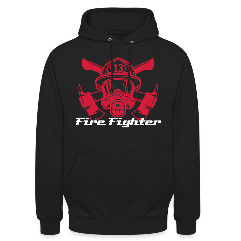SSW2603 Fire Fighter Unisex Hoodie - Schwarz