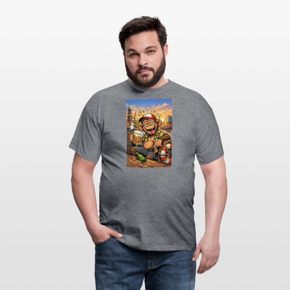 SSW2724 Affe Hamburg Bier - Graphit meliert