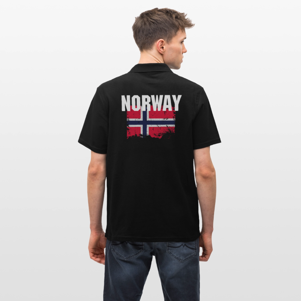 SSW2524 Flag of Norway - Schwarz