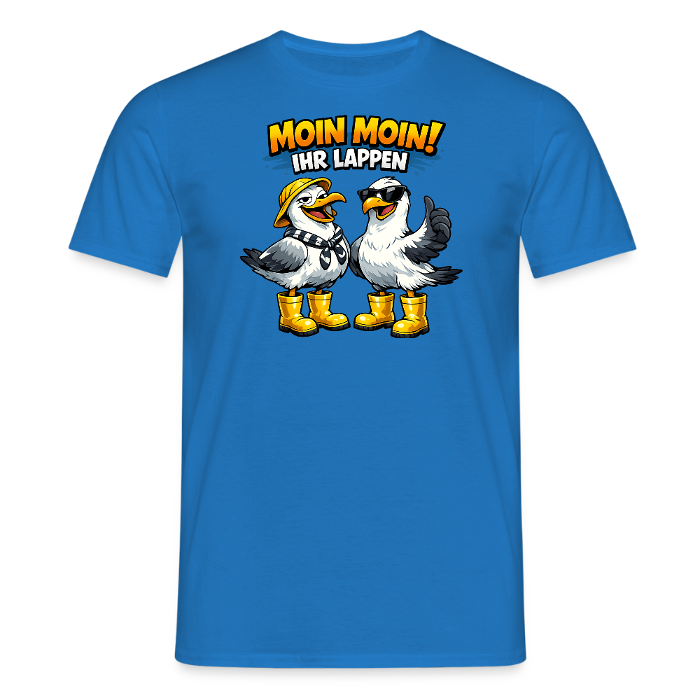 SSW2729 MOIN MOIN IHR LAPPEN - Royalblau