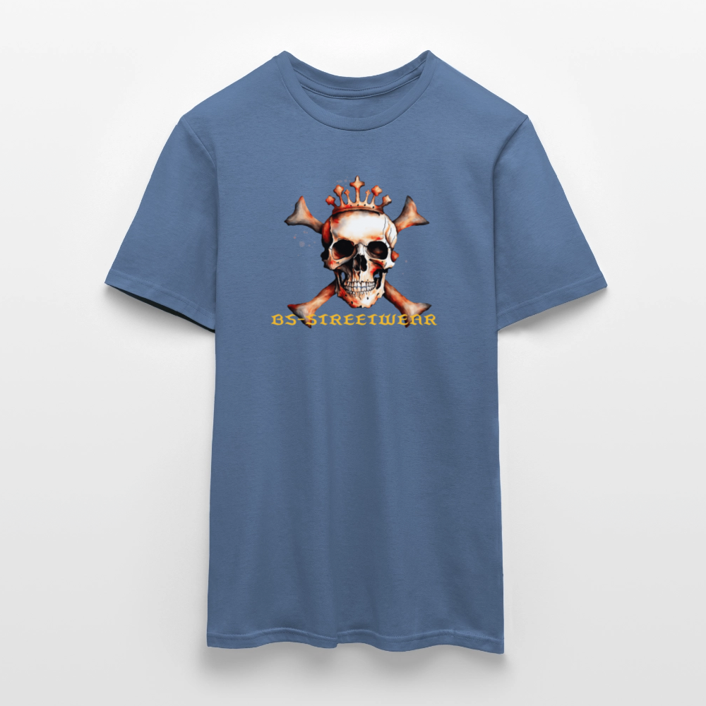 SSW2498Totenkopf BS Streetwear - Taubenblau 