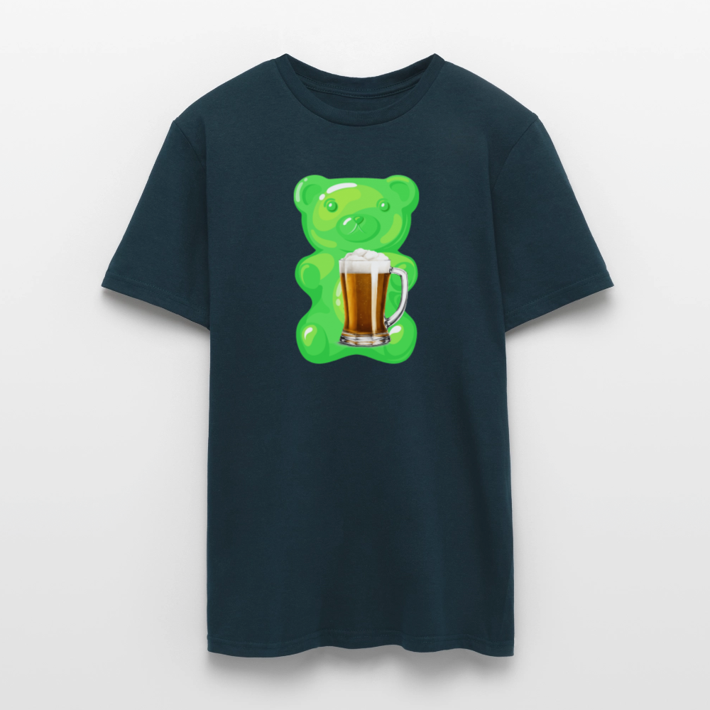 SSW2507Gummibär grün mit Bier - Navy