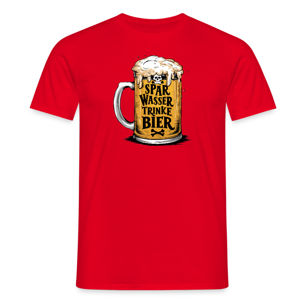 SSW2585 Spar Wasser Trinke Bier - Rot