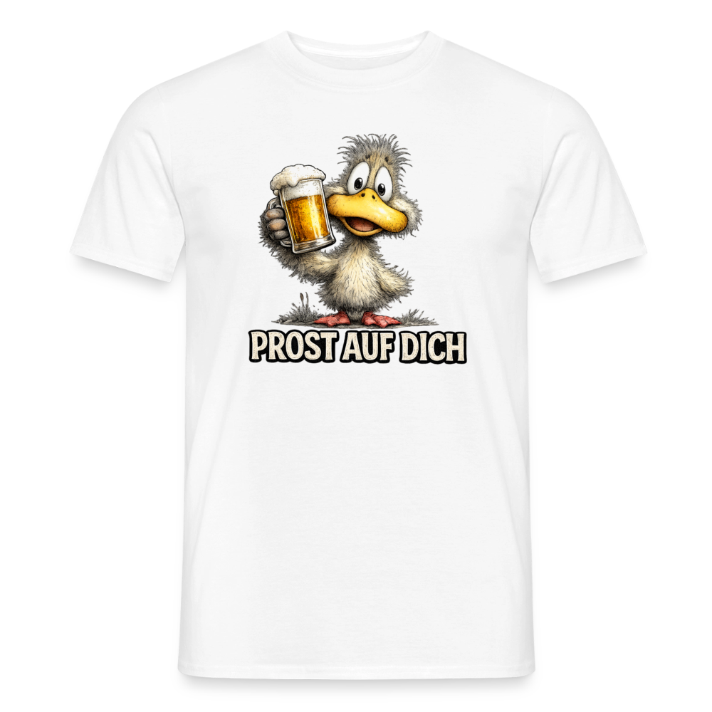 SSW2880Ente Prost auf dich - Weiß