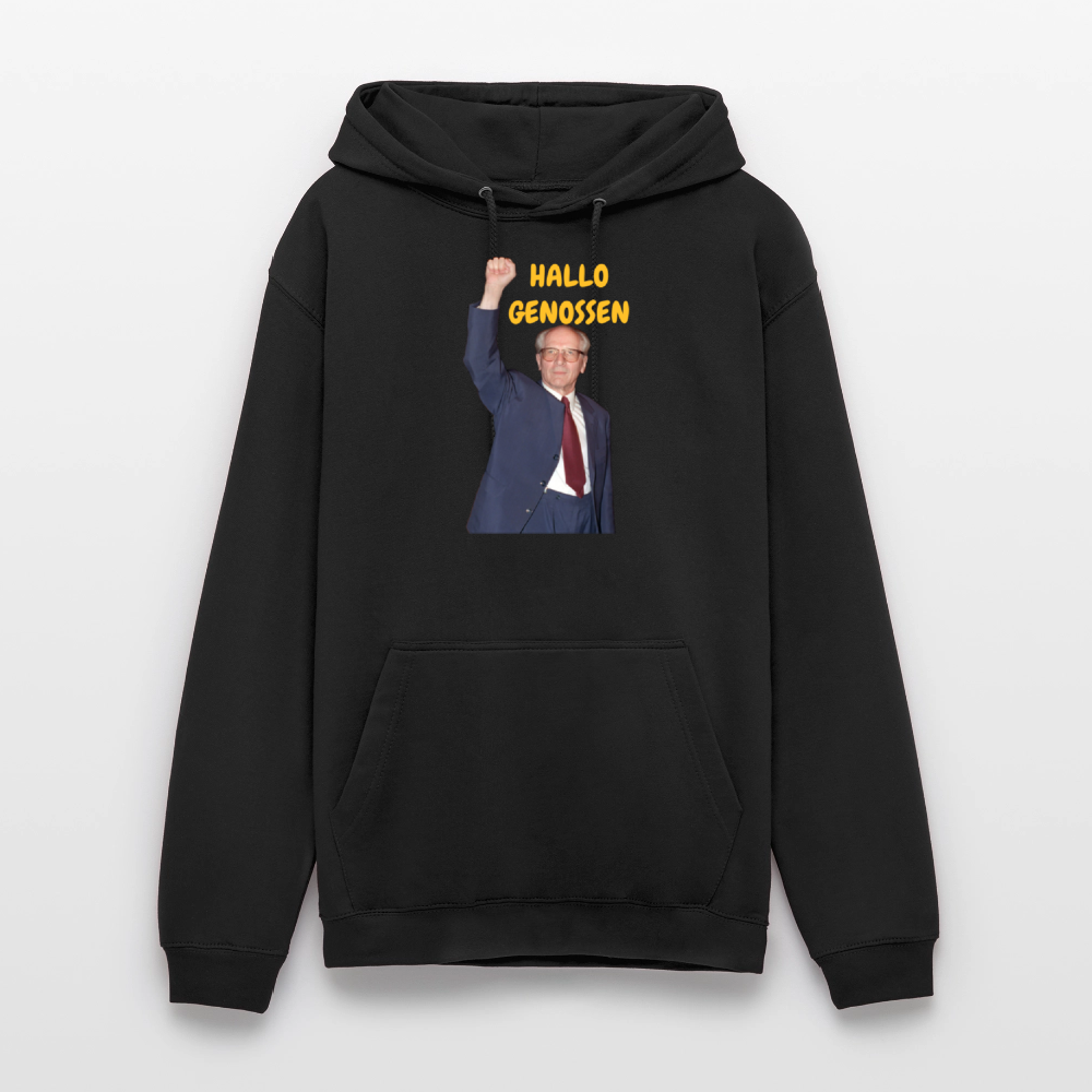OSSI18Hoodie HALLO GENOSSEN - Schwarz