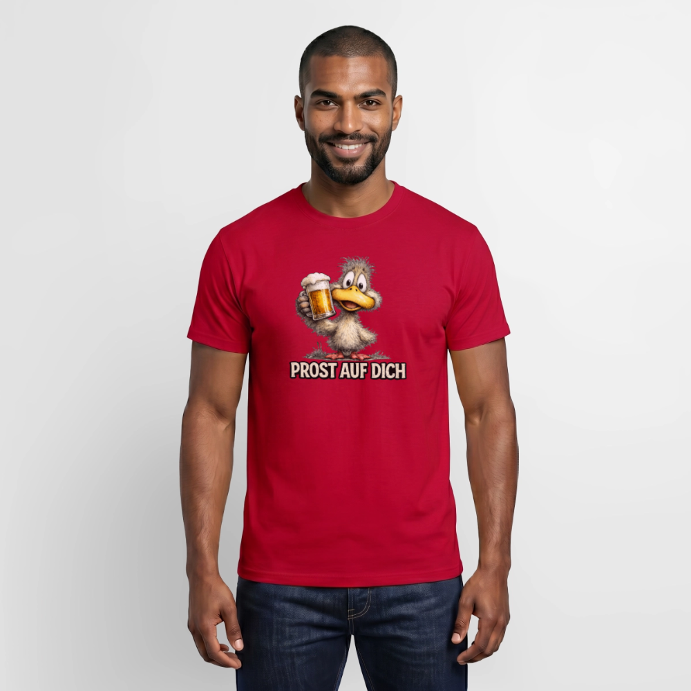 SSW2880Ente Prost auf dich - Rot