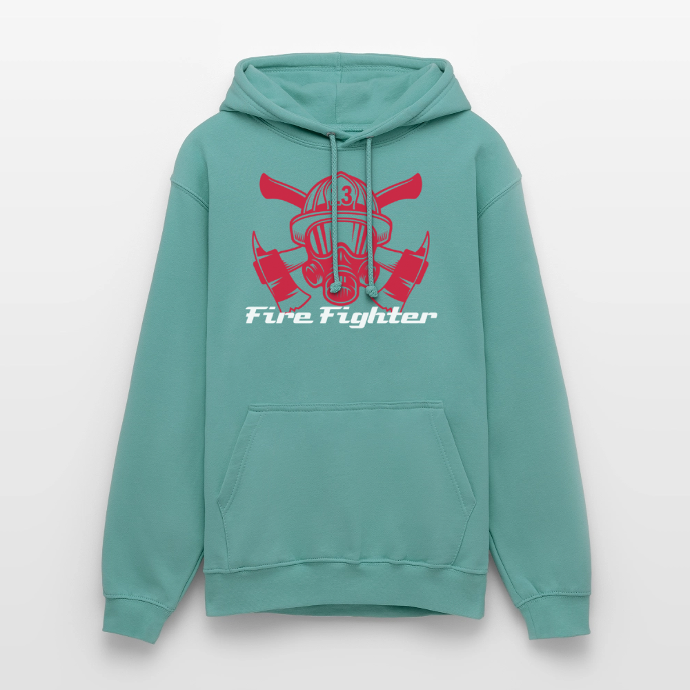 SSW2603 Fire Fighter Unisex Hoodie - Pastelltürkis