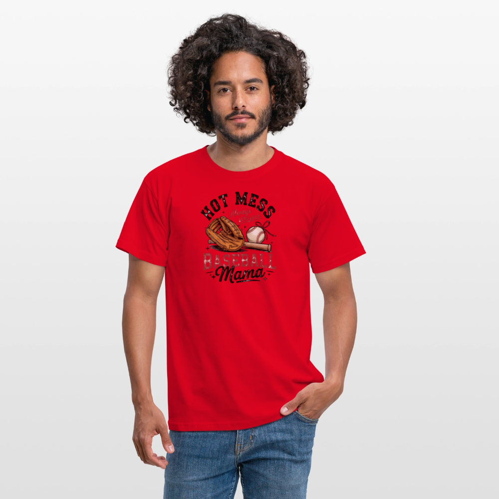 SSW2586 Baseball Mama - Rot