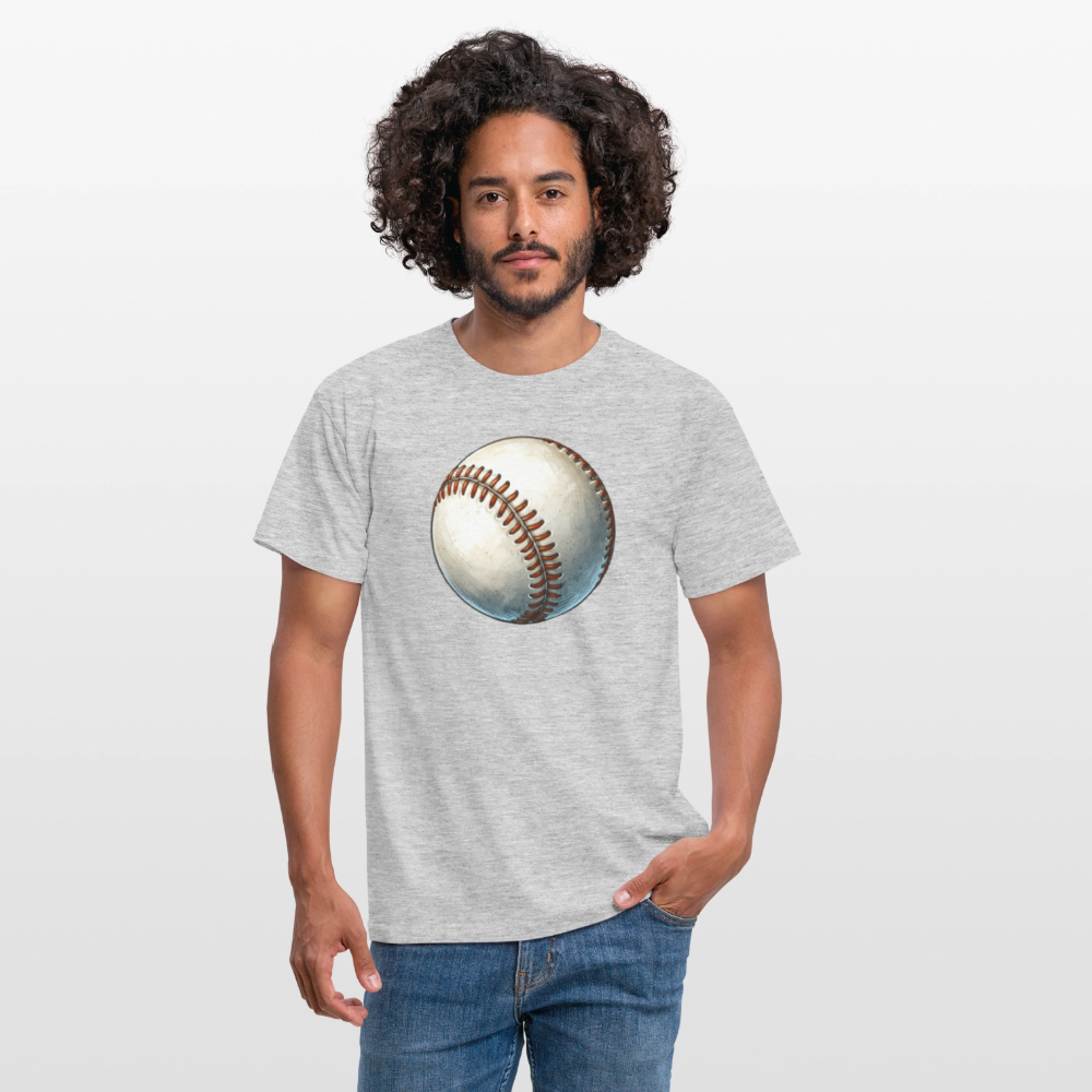 SSW2577Baseball - Grau meliert