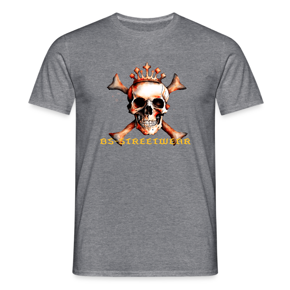 SSW2498Totenkopf BS Streetwear - Graphit meliert