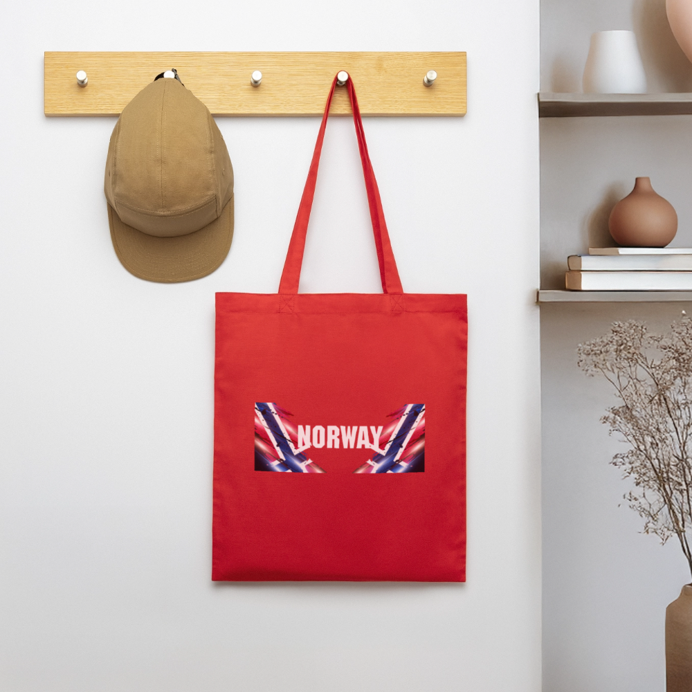 SSW2529 Stofftasche Flag of Norway - Rot