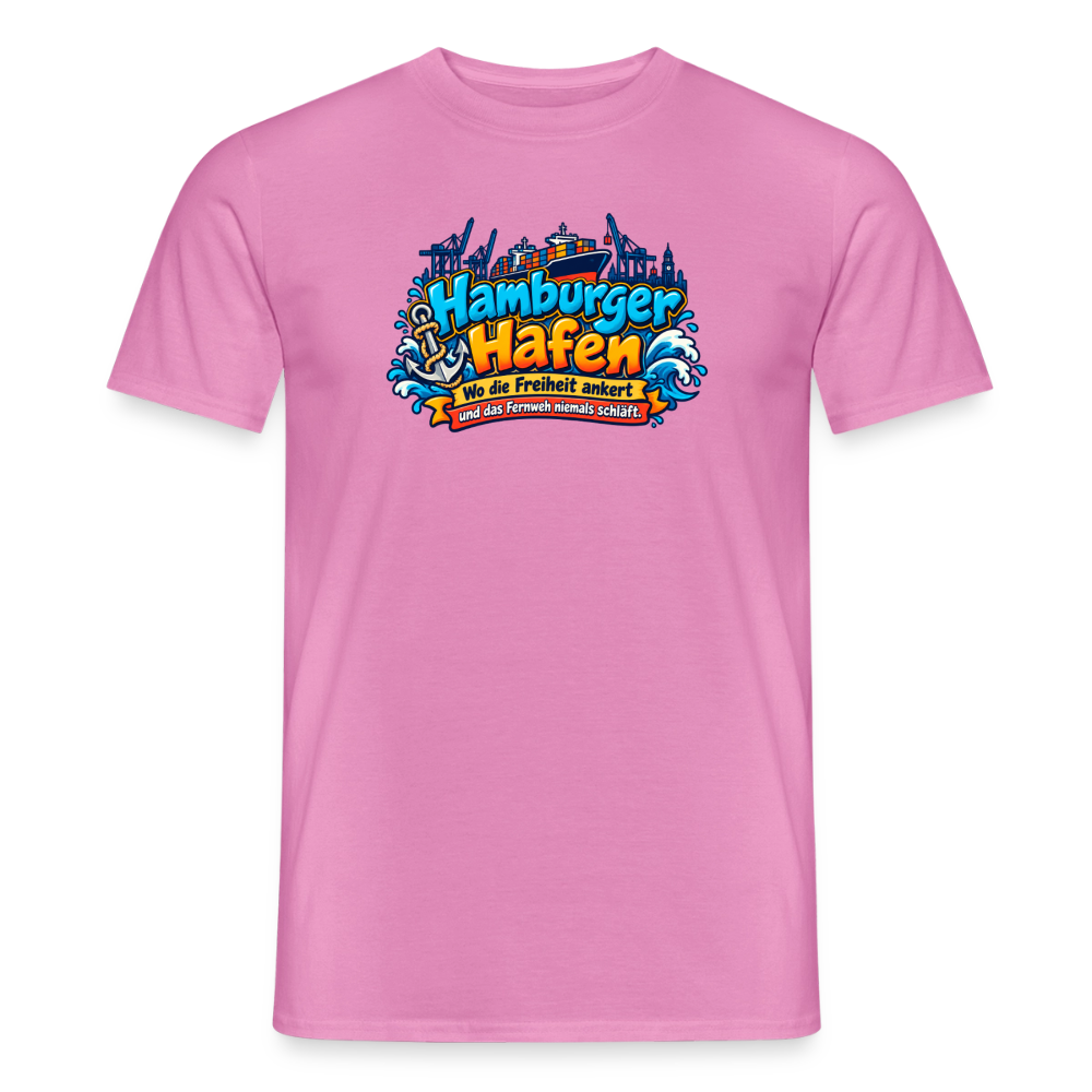 SSW2934Hamburger Hafen – wo die Freiheit ankert und das Fernweh niemals schläft. - Pink