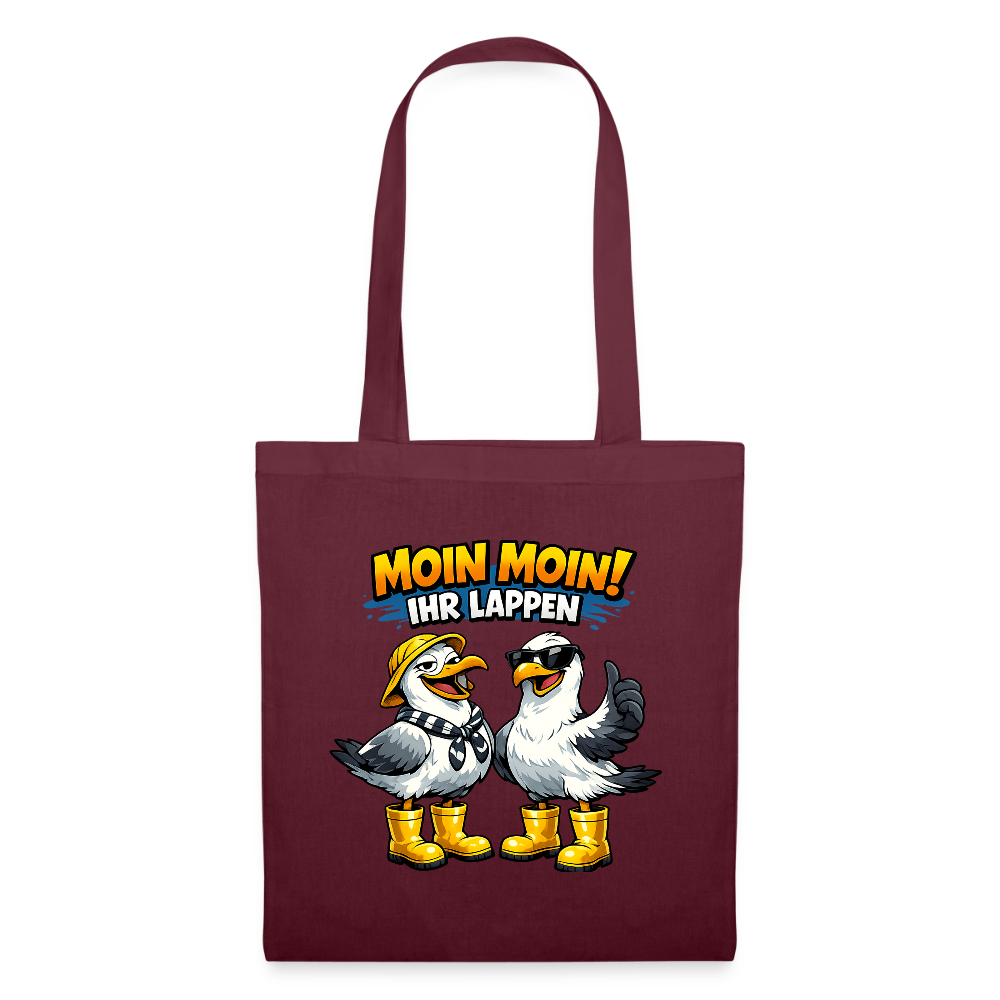 SSW2730 MOIN MOIN IHR LAPPEN - Burgunderrot