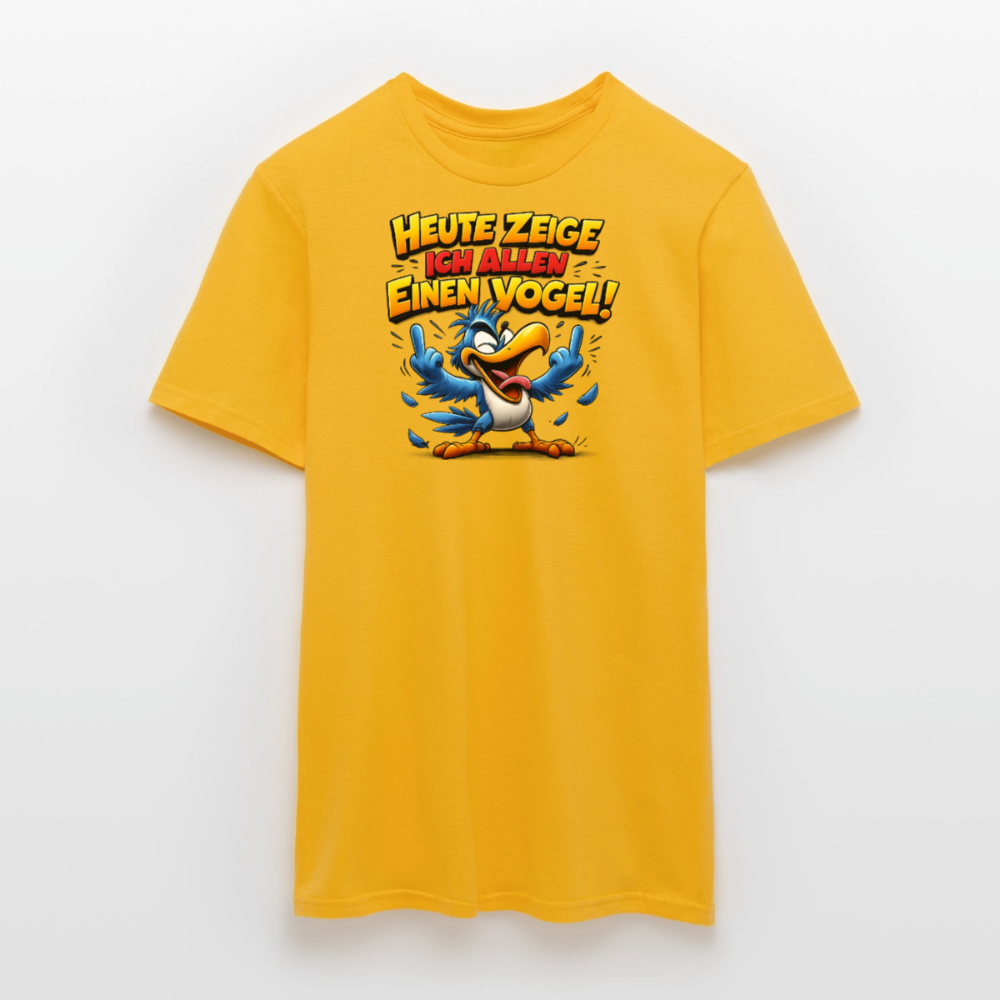 SSW2799 HEUTE ZEIGE ICH ALLEN EINEN VOGEL - Gelb