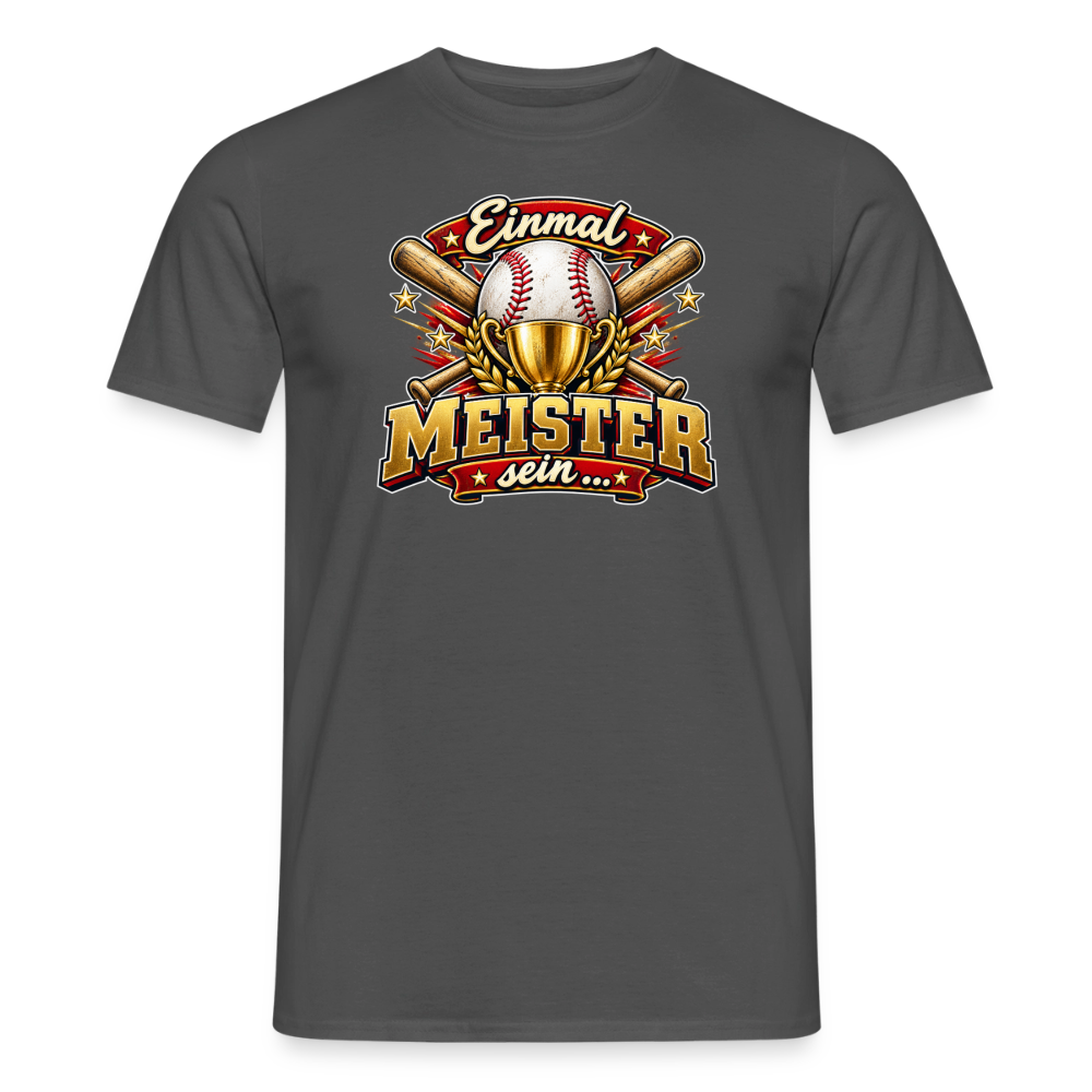 SSW2936Einmal MEISTER sein im BASEBALL - Anthrazit
