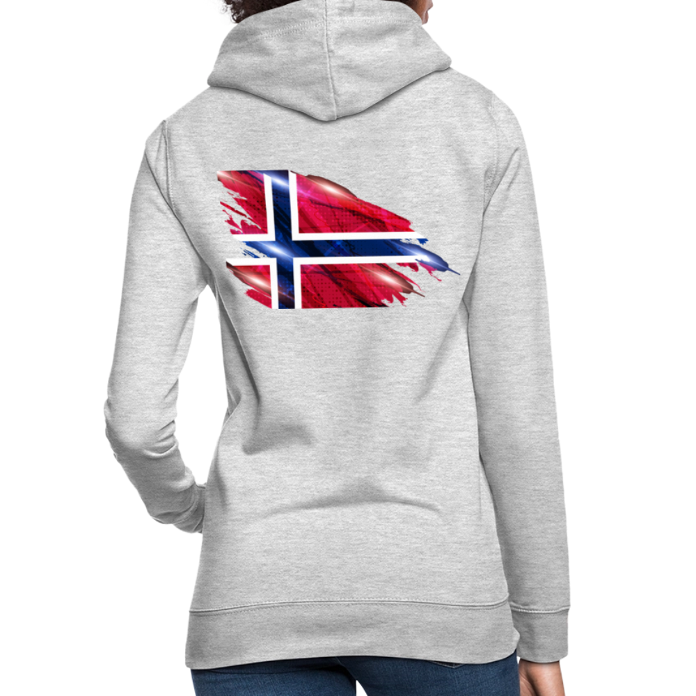 SSW2537 Flag of Norway - Hellgrau meliert