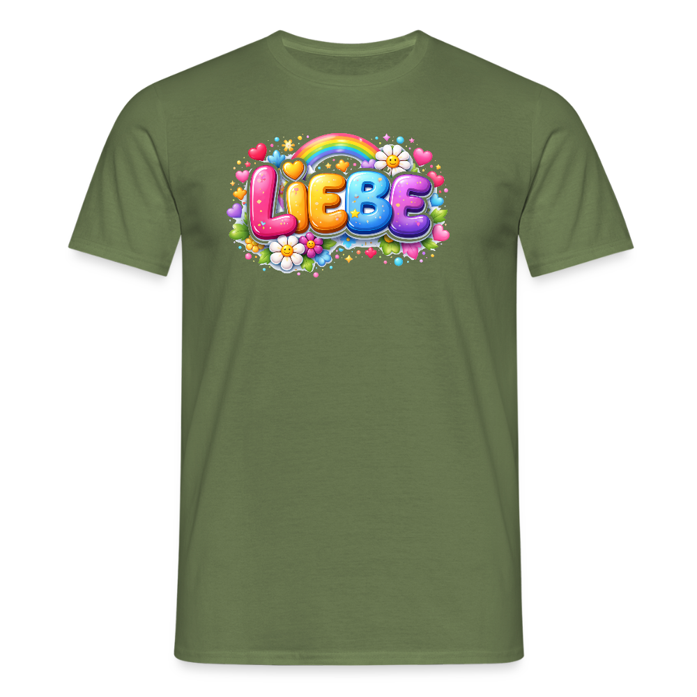 SSW2708Liebe Regenbogen - Militärgrün