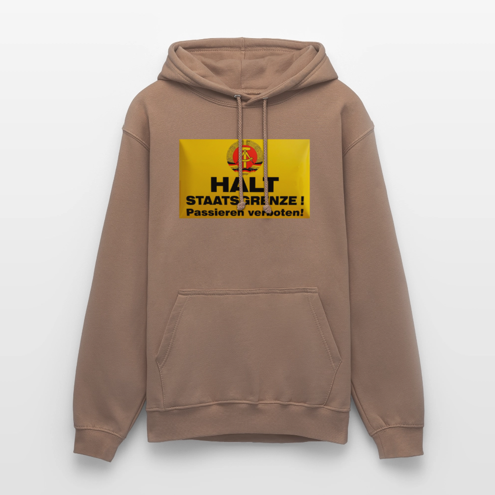 OSSI19 Hoodie HALT STAATSGRENZE - Mokka