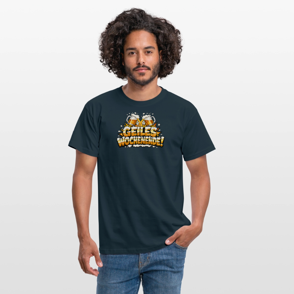 SSW2851 GEILES WOCHENENDE BIER - Navy