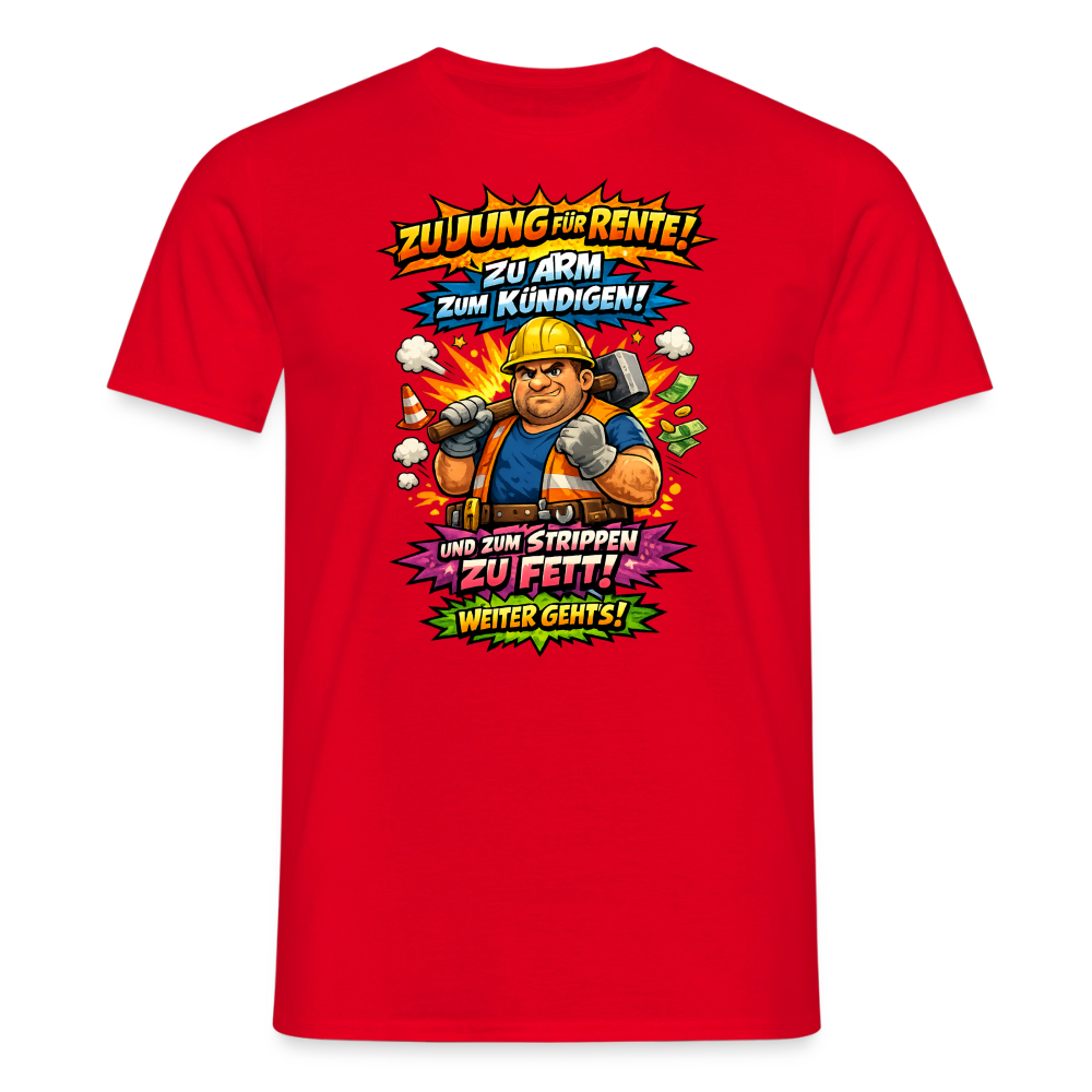 SSW2816 ZU JUNG FÜR RENTE! - Rot