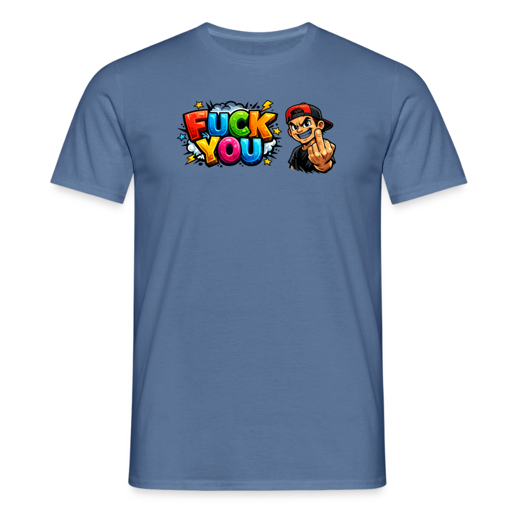 SSW2793 FUCK YOU - Taubenblau 