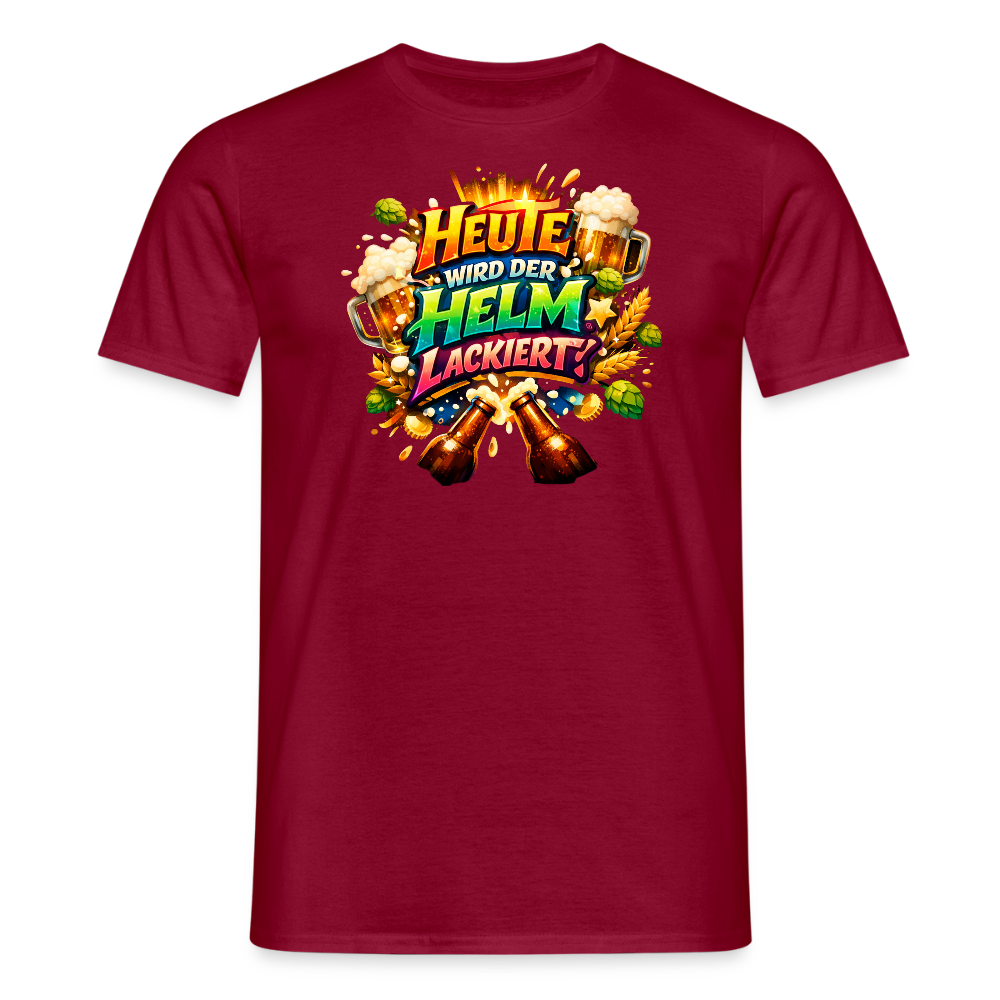 SSW2695HEUTE WIRD DER HELM LACKIERT - Ziegelrot