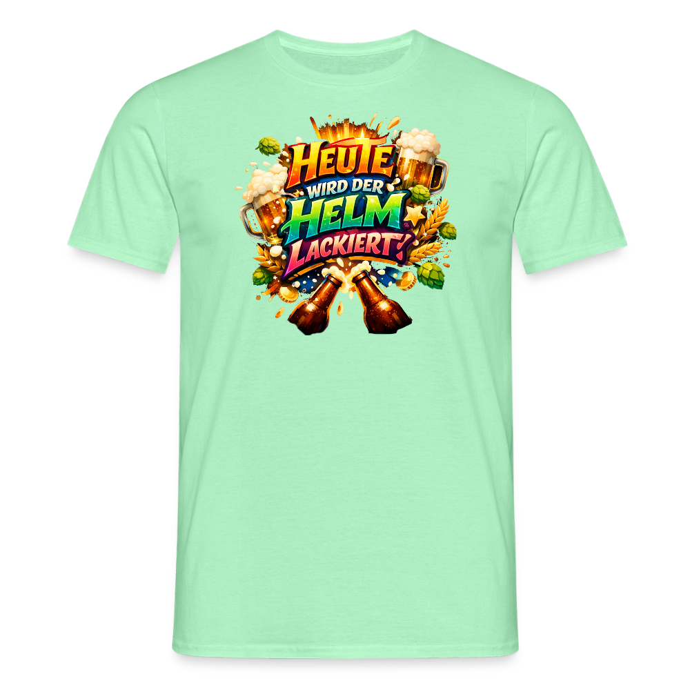 SSW2695HEUTE WIRD DER HELM LACKIERT - Mintgrün