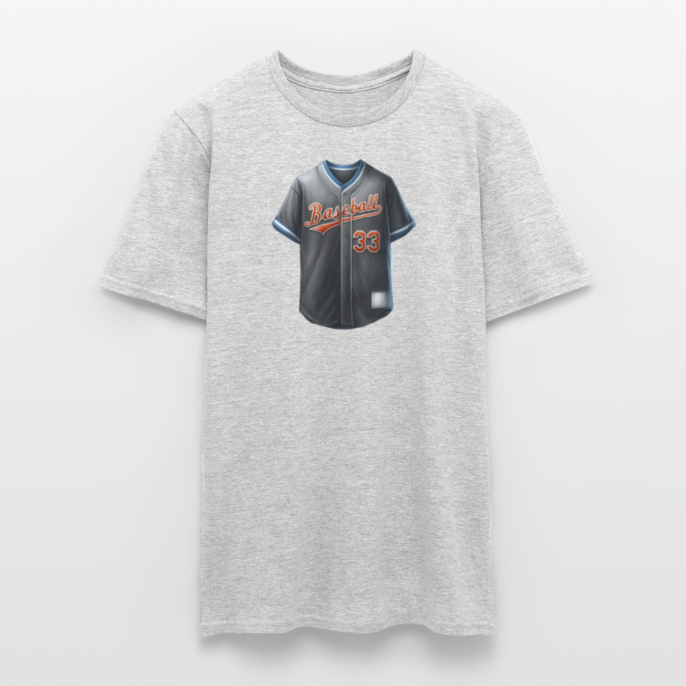 SSW2580Baseball Trikot - Grau meliert