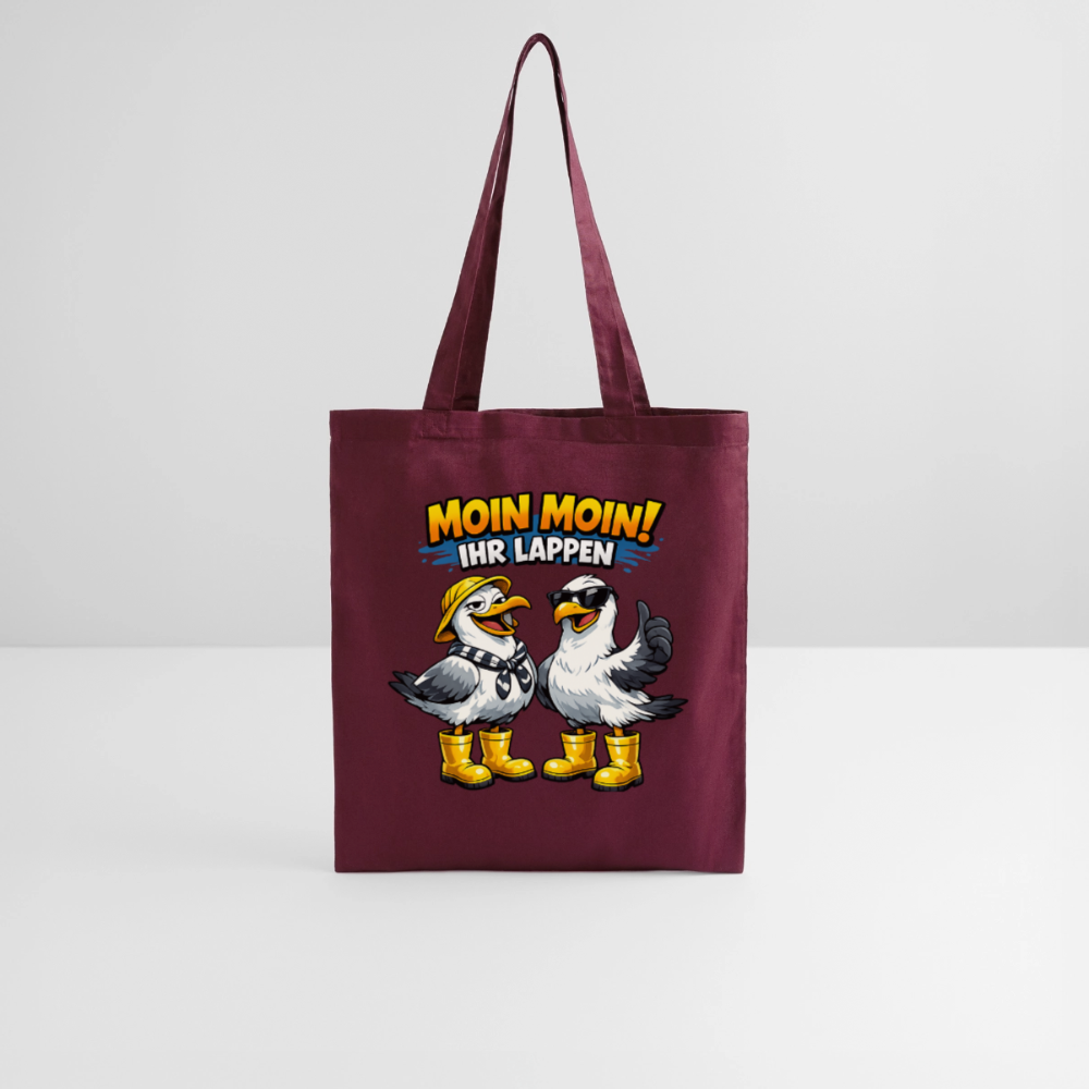 SSW2730 MOIN MOIN IHR LAPPEN - Burgunderrot