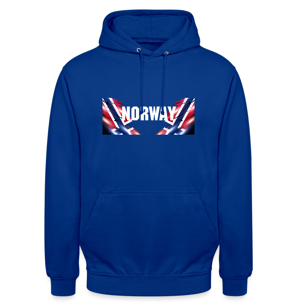 SSW2533 Kapuzenpulli Flag of Norway - Royalblau