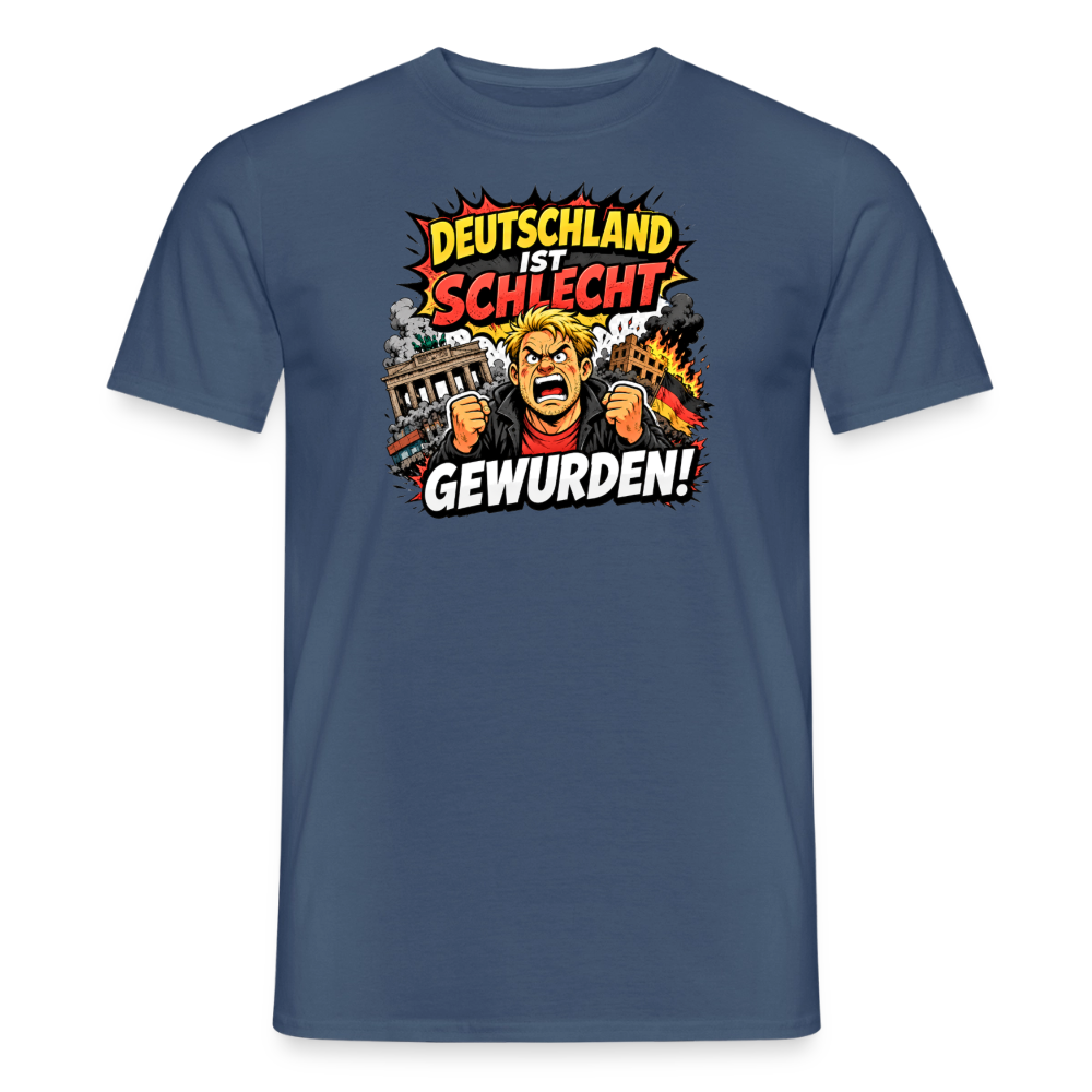 SSW2896DEUTSCHLAND IST SCHLECHT.... - Dunkles Denimblau