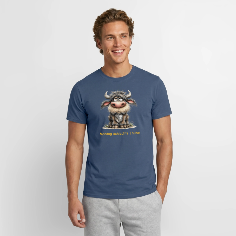 SSW2872Montag schlechte Laune - Dunkles Denimblau