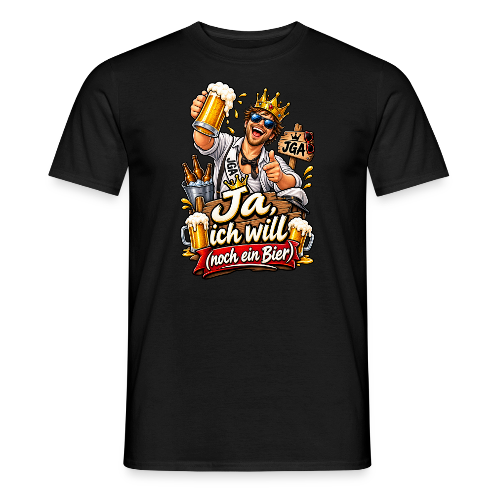SSW2906JA ICH WILL NOCH EIN BIER - Schwarz