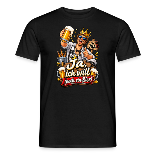 SSW2906JA ICH WILL NOCH EIN BIER - Schwarz