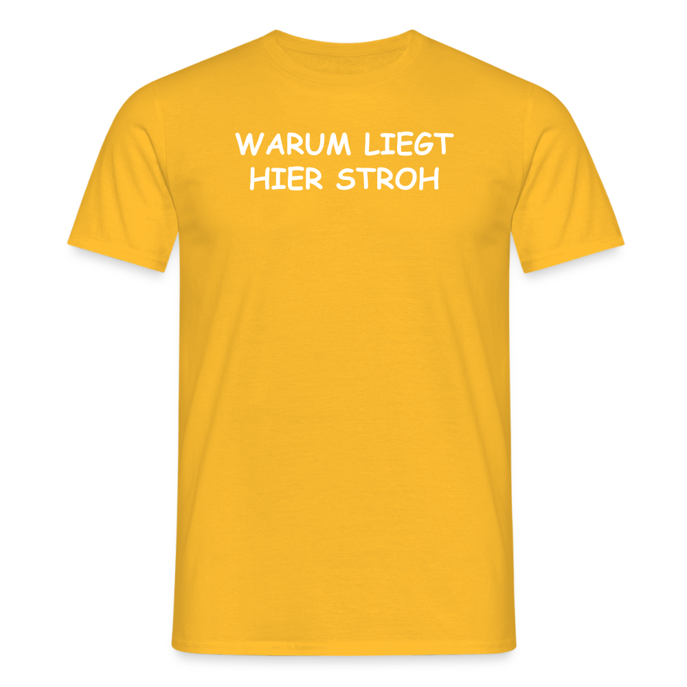 SSW2658WARUM LIEGT HIER STROH - Gelb