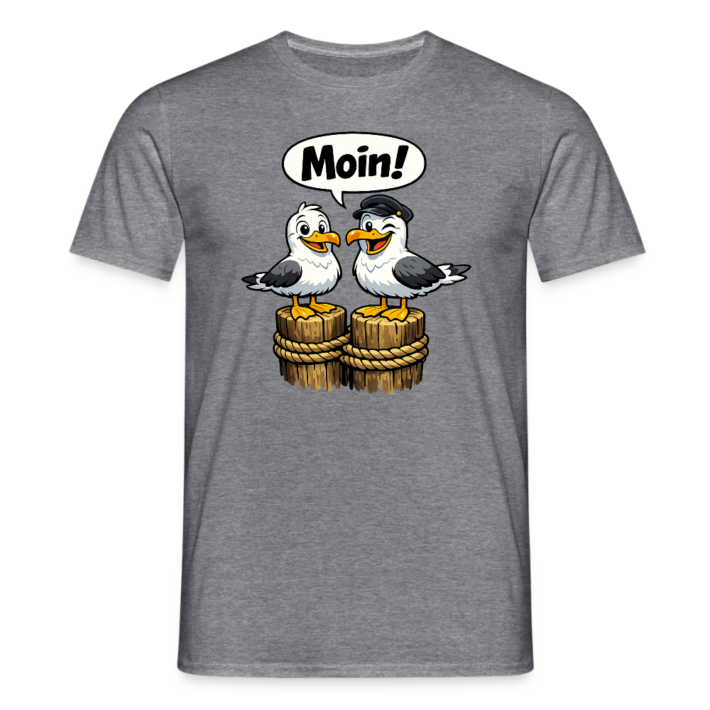 SSW2718Möwen sagen Moin - Graphit meliert