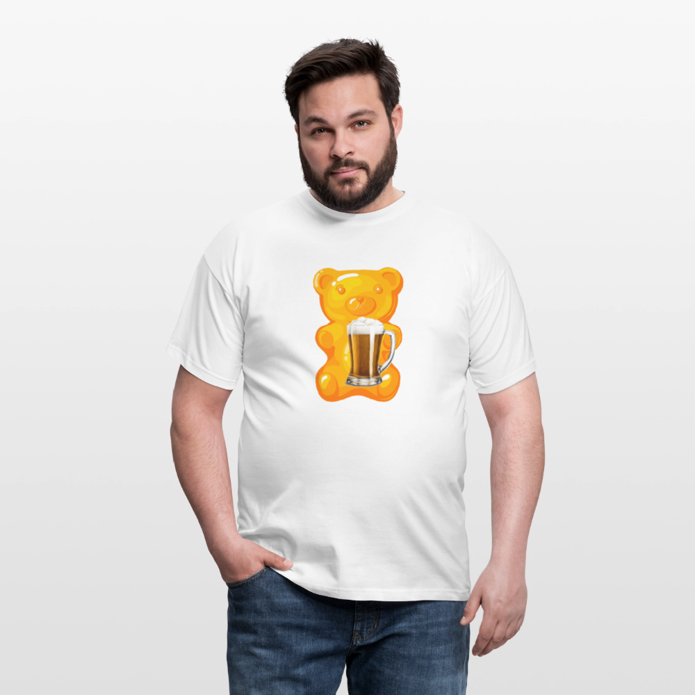SSW2506Gummibär mit Bier - Weiß
