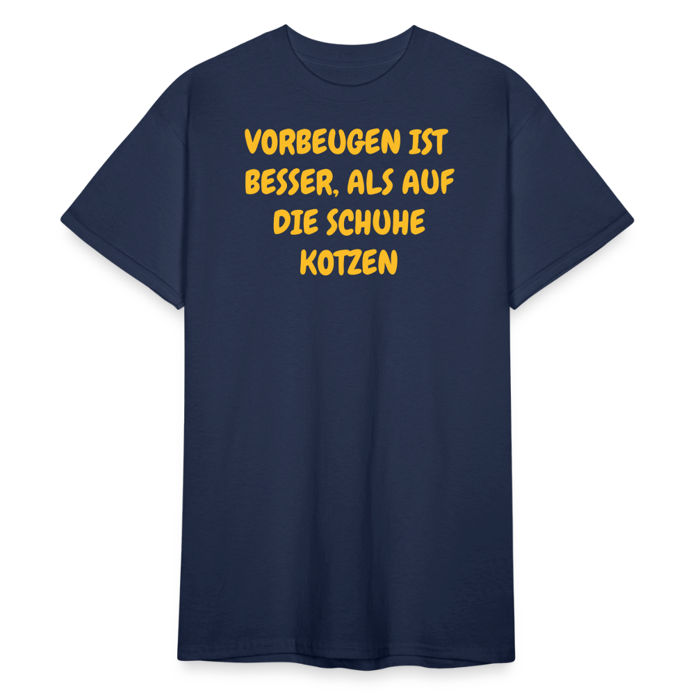 SSW2427VORBEUGEN IST  BESSER, ALS AUF DIE SCHUHE KOTZEN - Navy