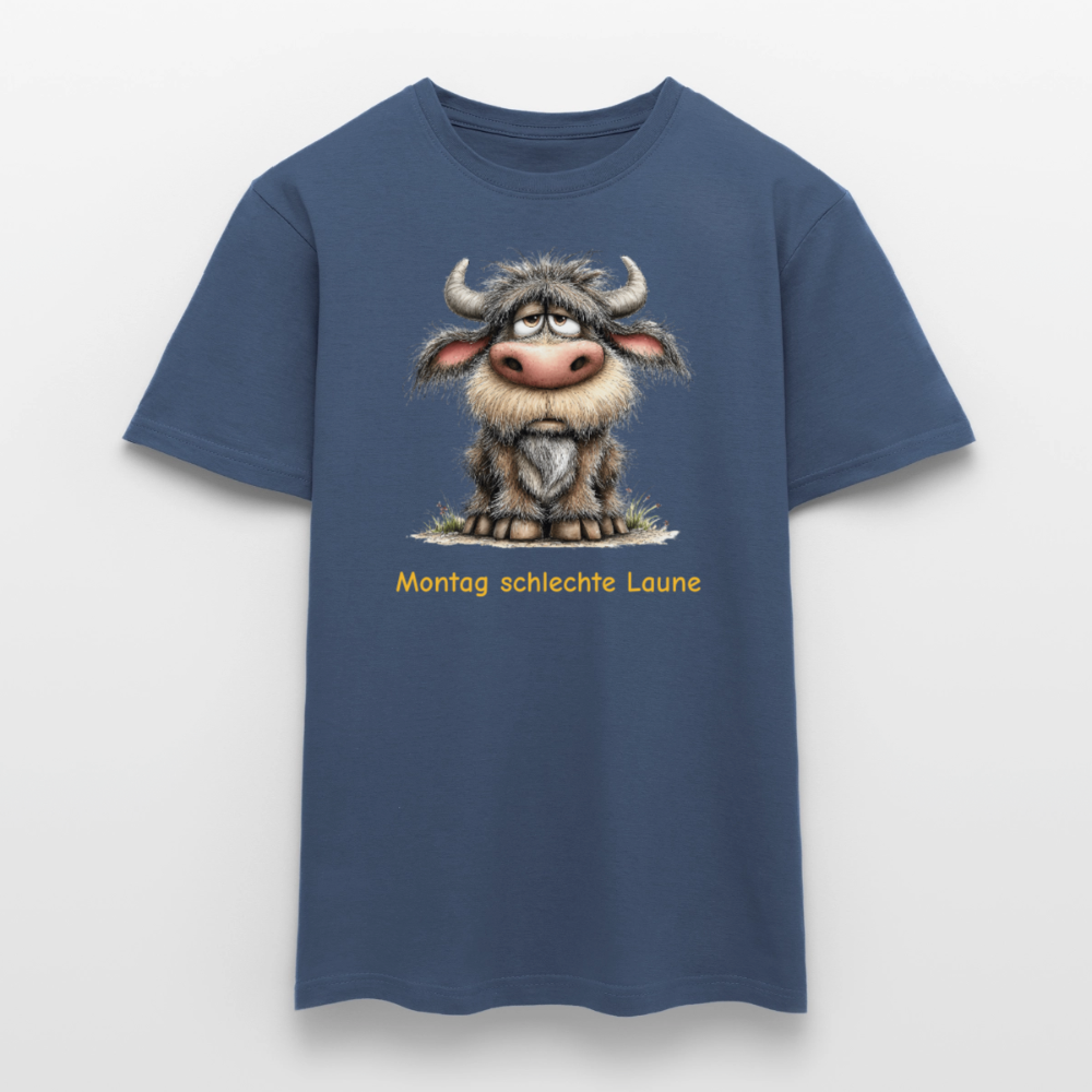 SSW2872Montag schlechte Laune - Dunkles Denimblau