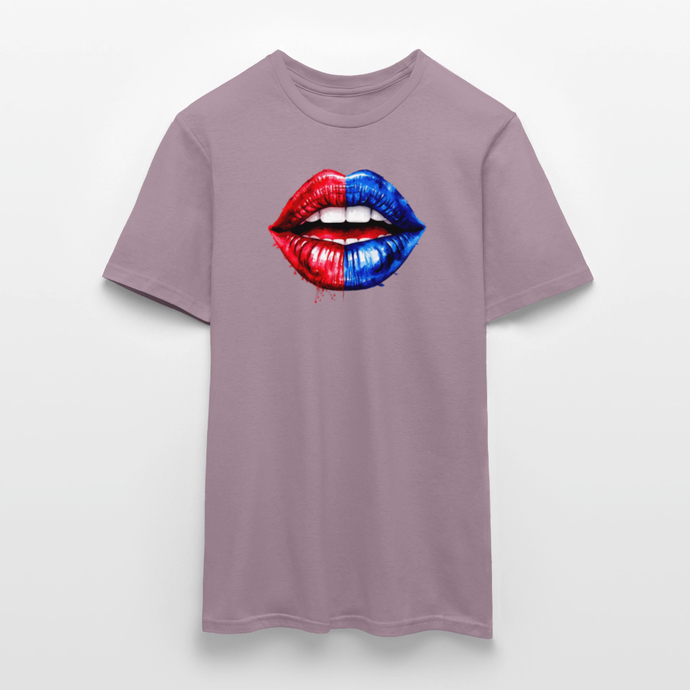SSW2546Lippen-Mund USA - Lilagrau 